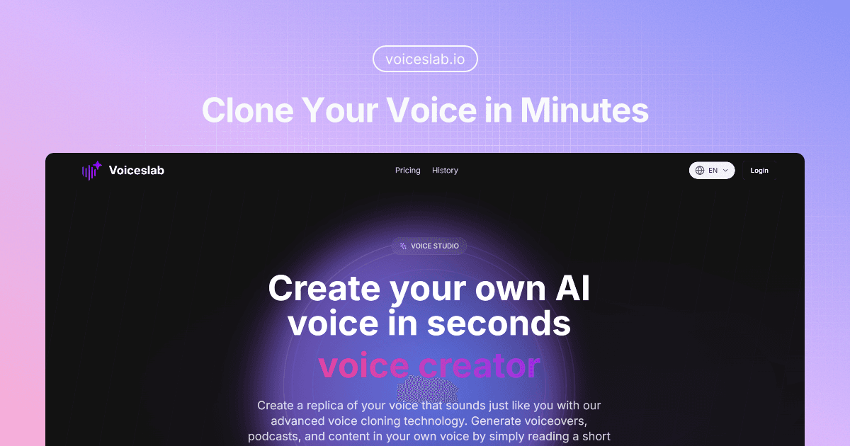 Voiceslab screenshot 1