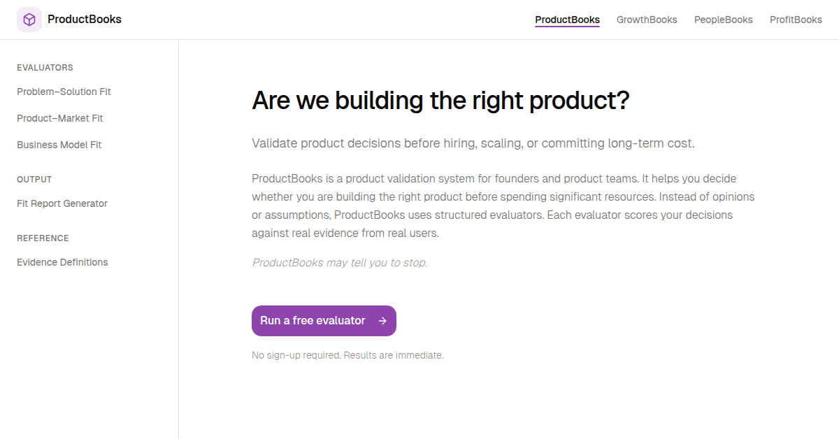 ProductBooks screenshot 1