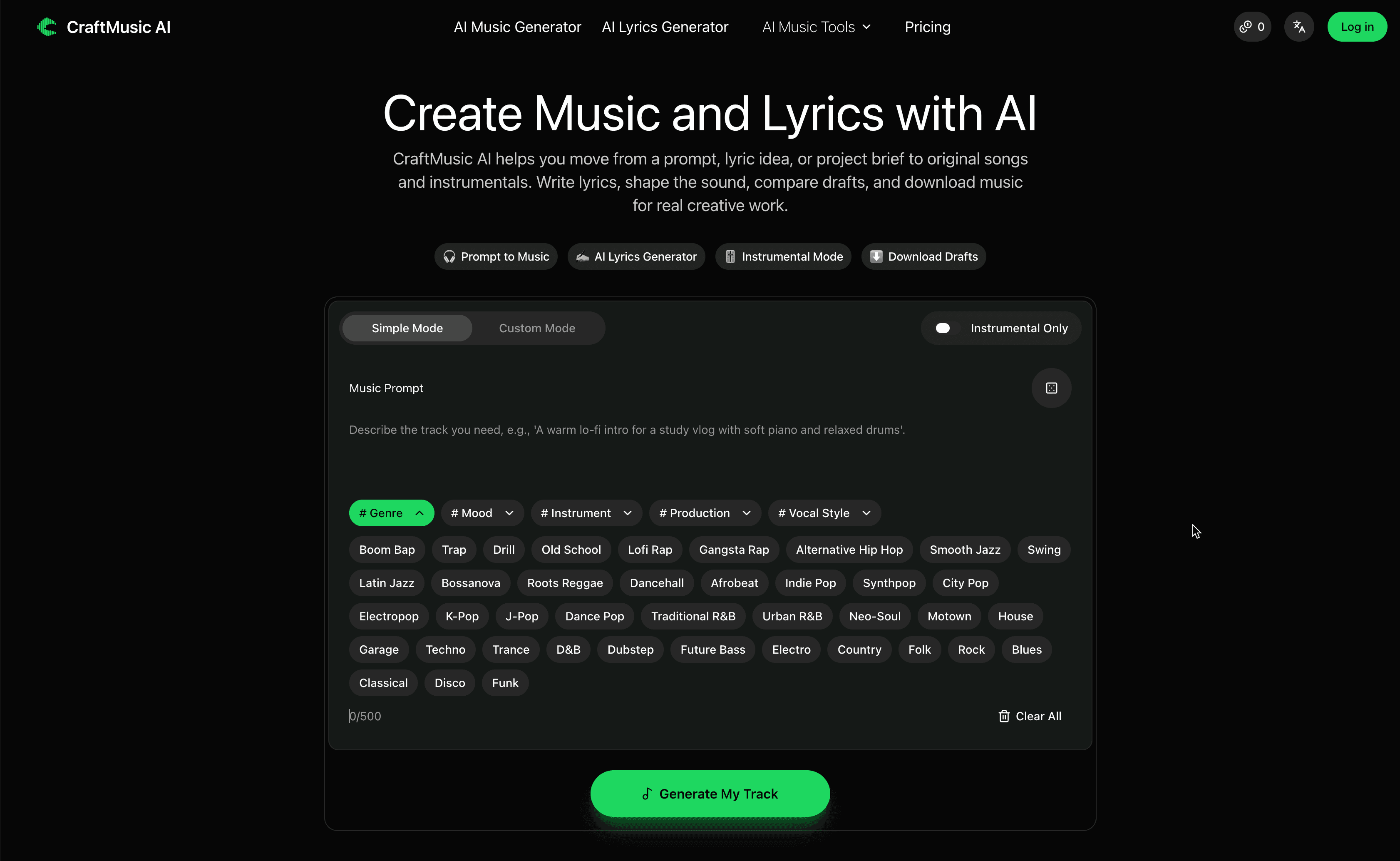 CraftMusic AI screenshot 1