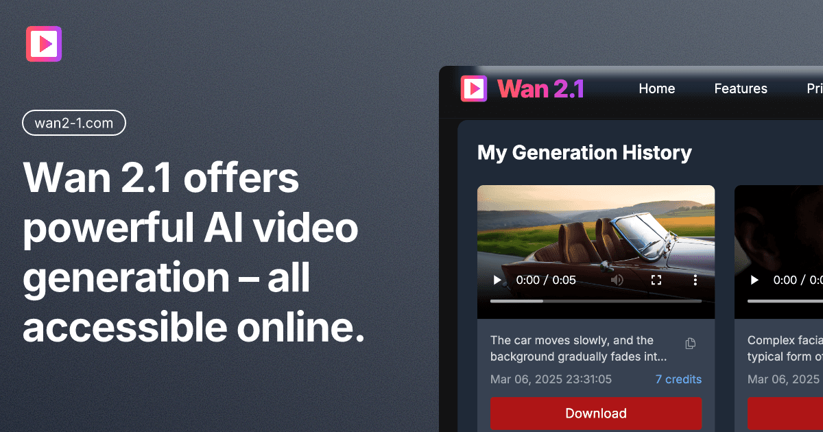 Wan 2.1 Video Generator screenshot 1