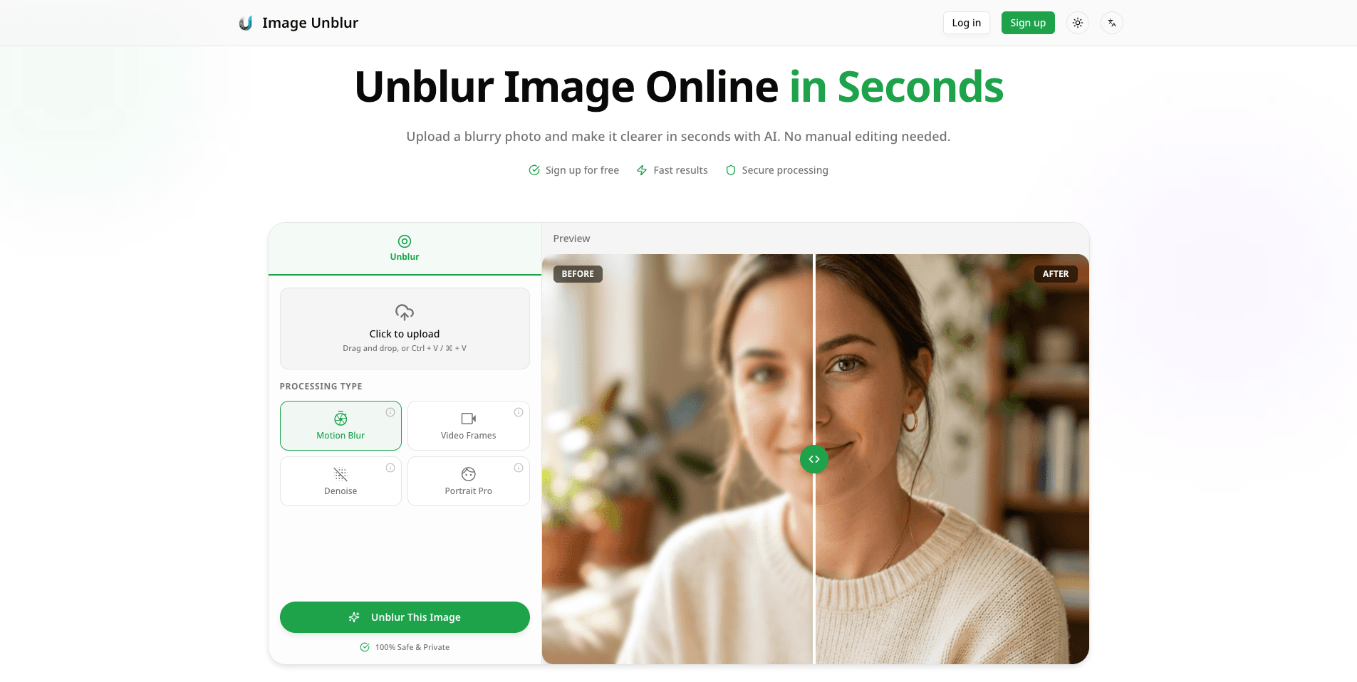 Image Unblur screenshot 1