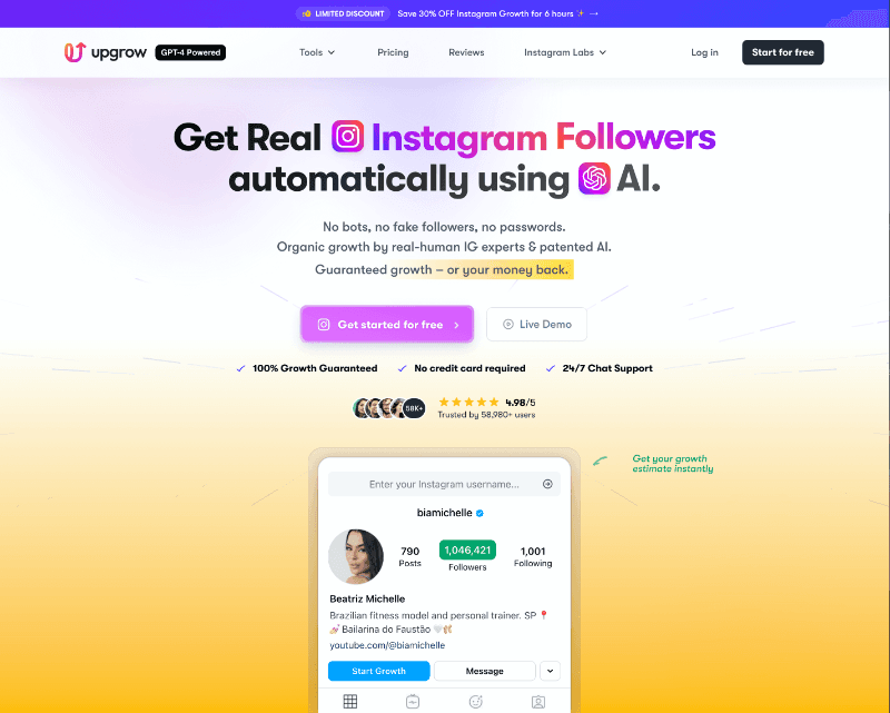 UpGrow screenshot 1