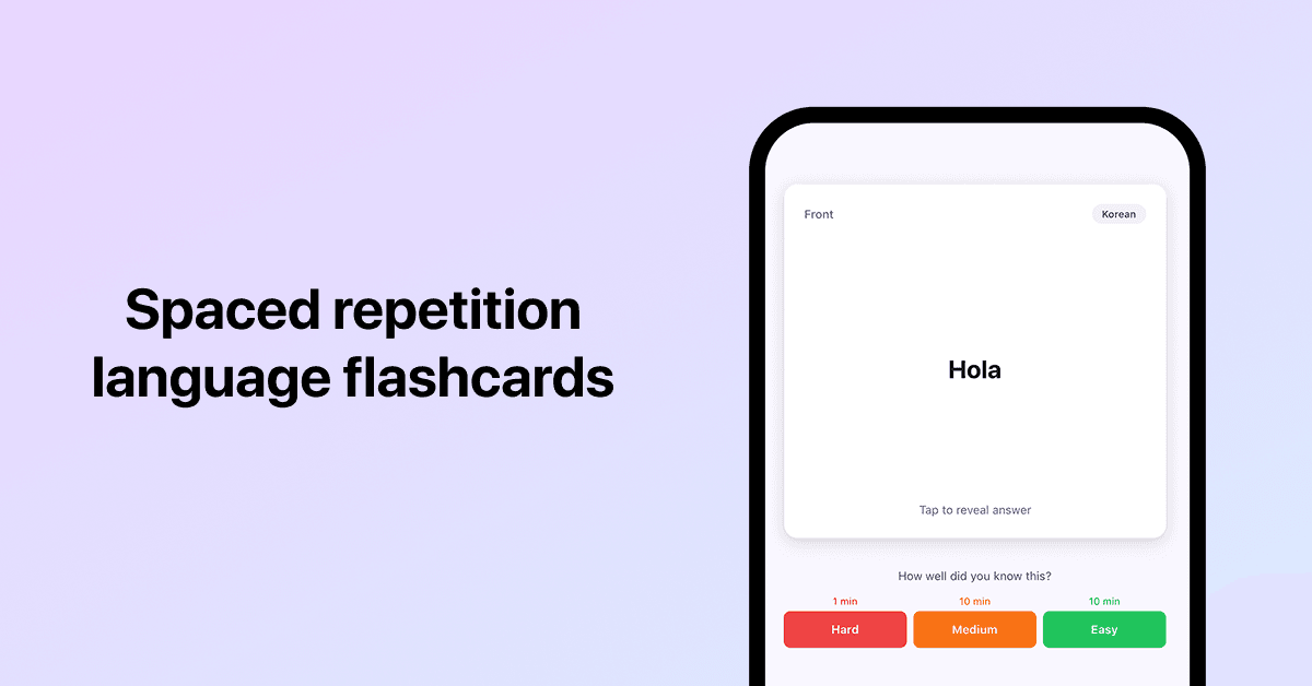 Kioki Language Flashcards screenshot 1