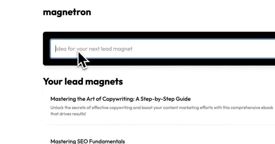 Magnetron.ai screenshot 1