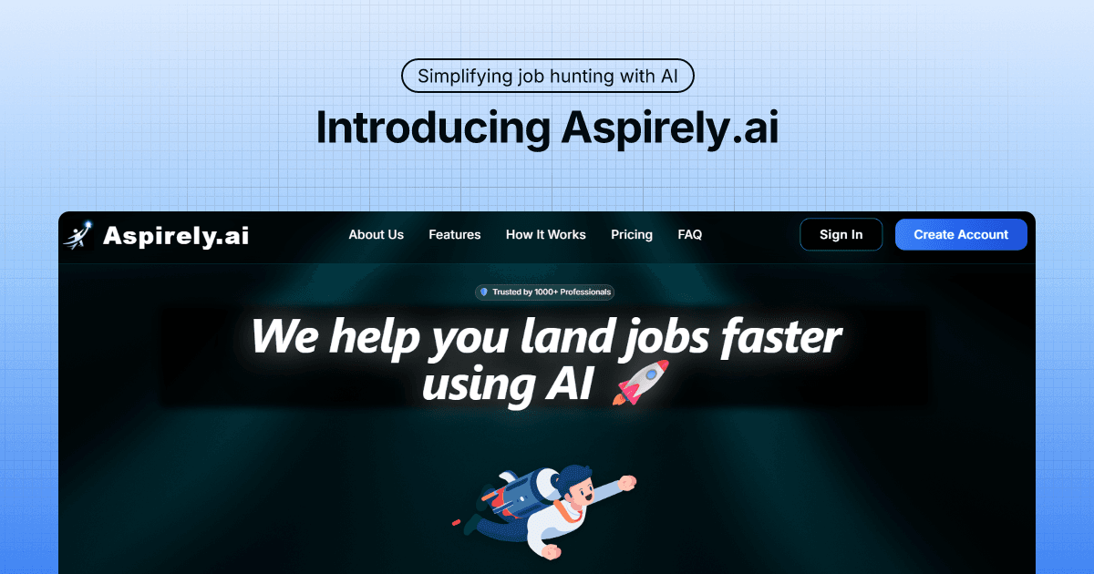 Aspirely.ai screenshot 1