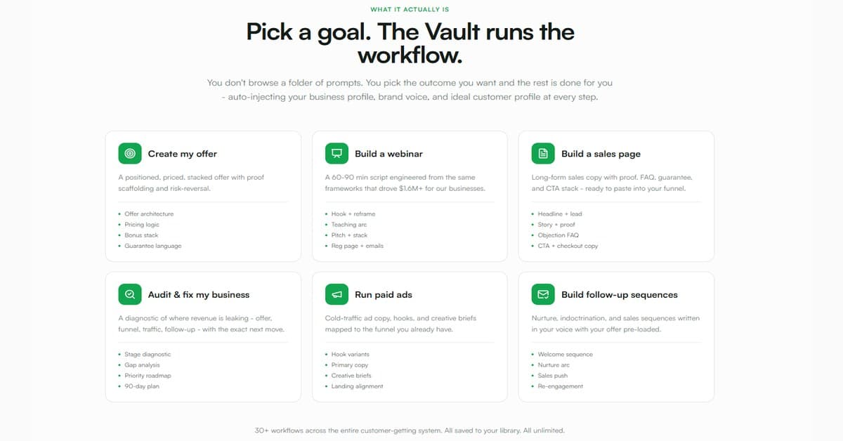 The Marketing Vault screenshot 1