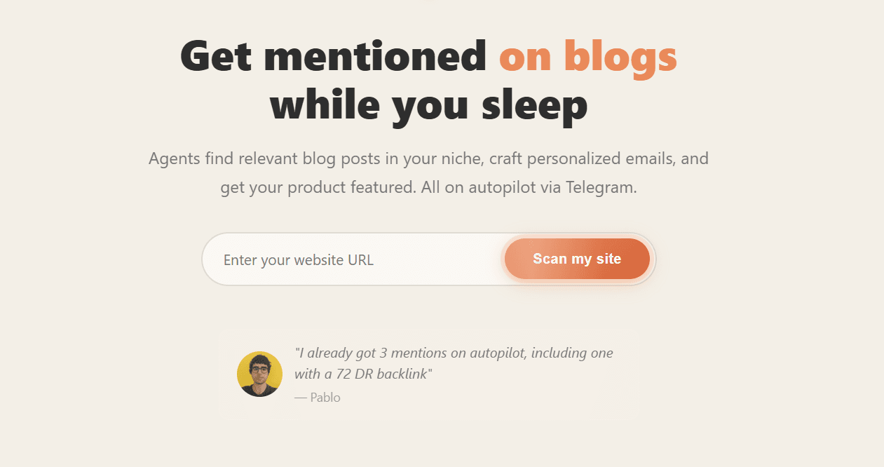 MentionAgent screenshot 1