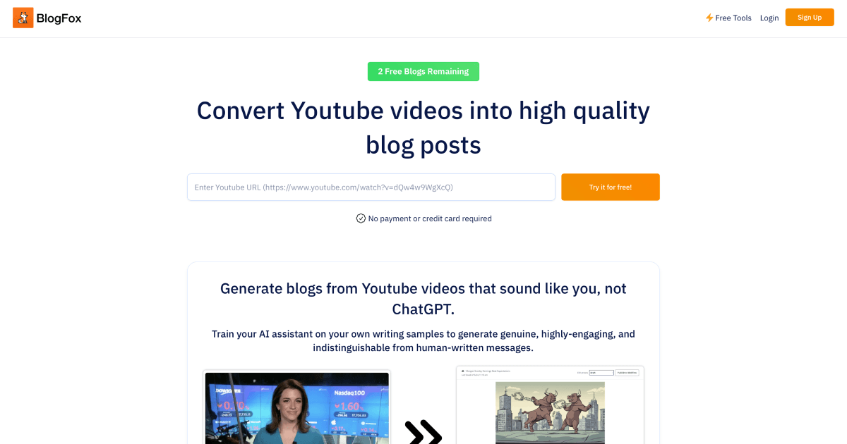 BlogFox screenshot 1