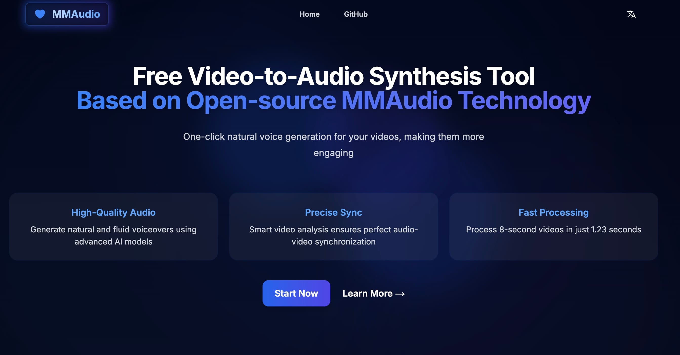 MMAudio - AI Video to Audio Synthesis To screenshot 1