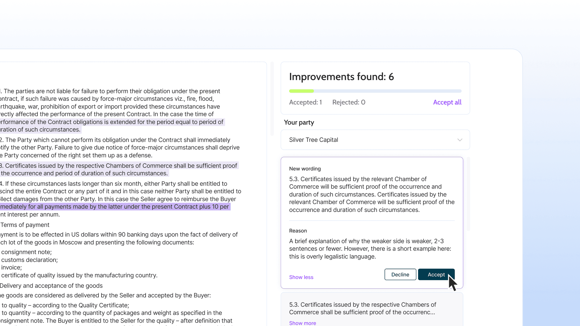 ContractCrab screenshot 1