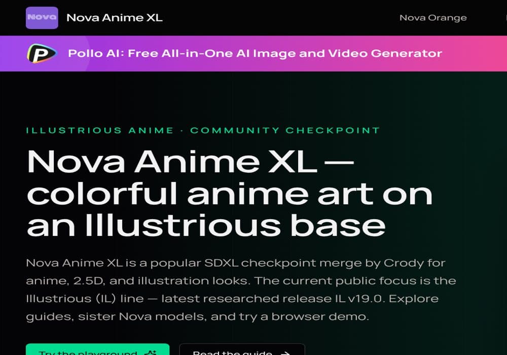Nova Anime XL screenshot 1