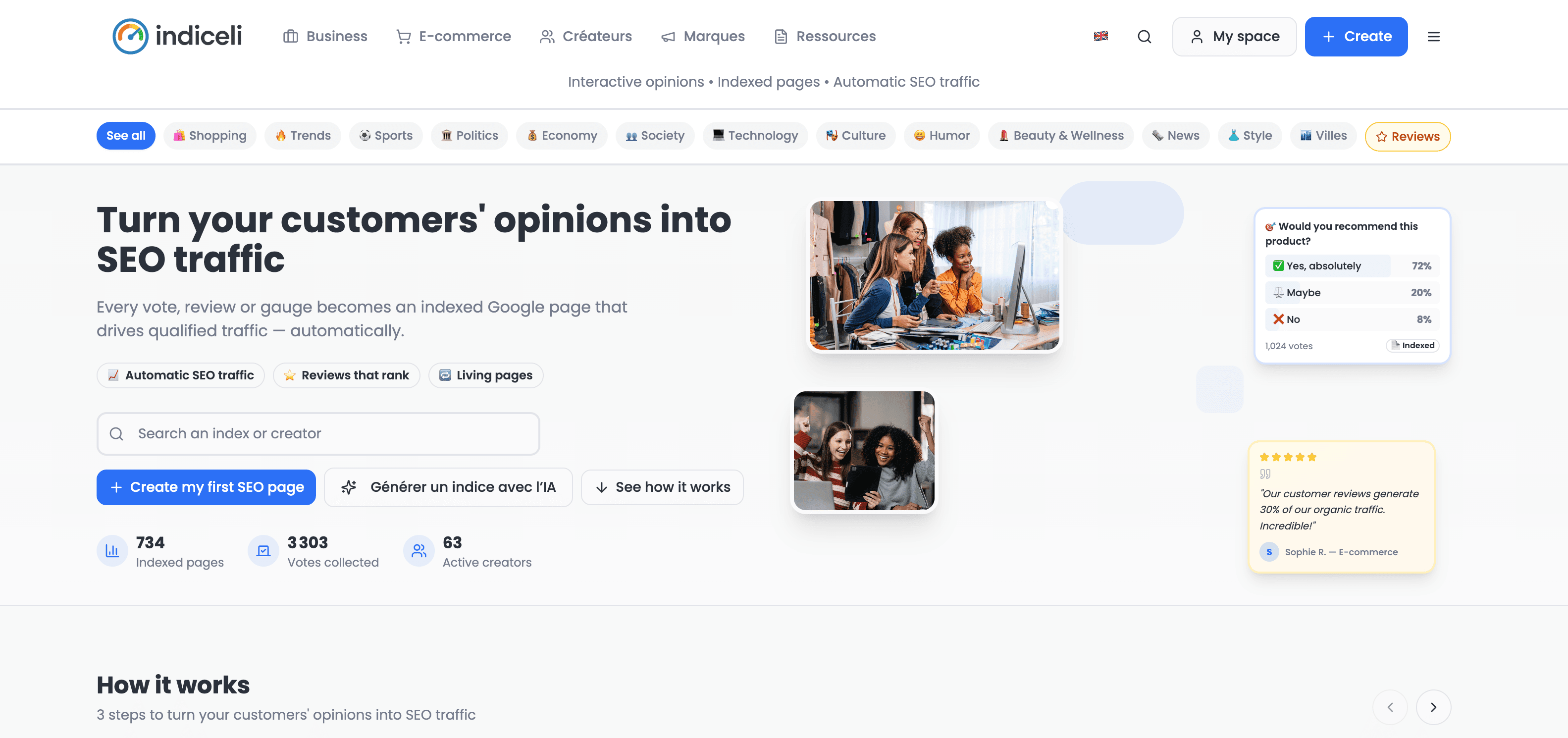 Indiceli screenshot 1