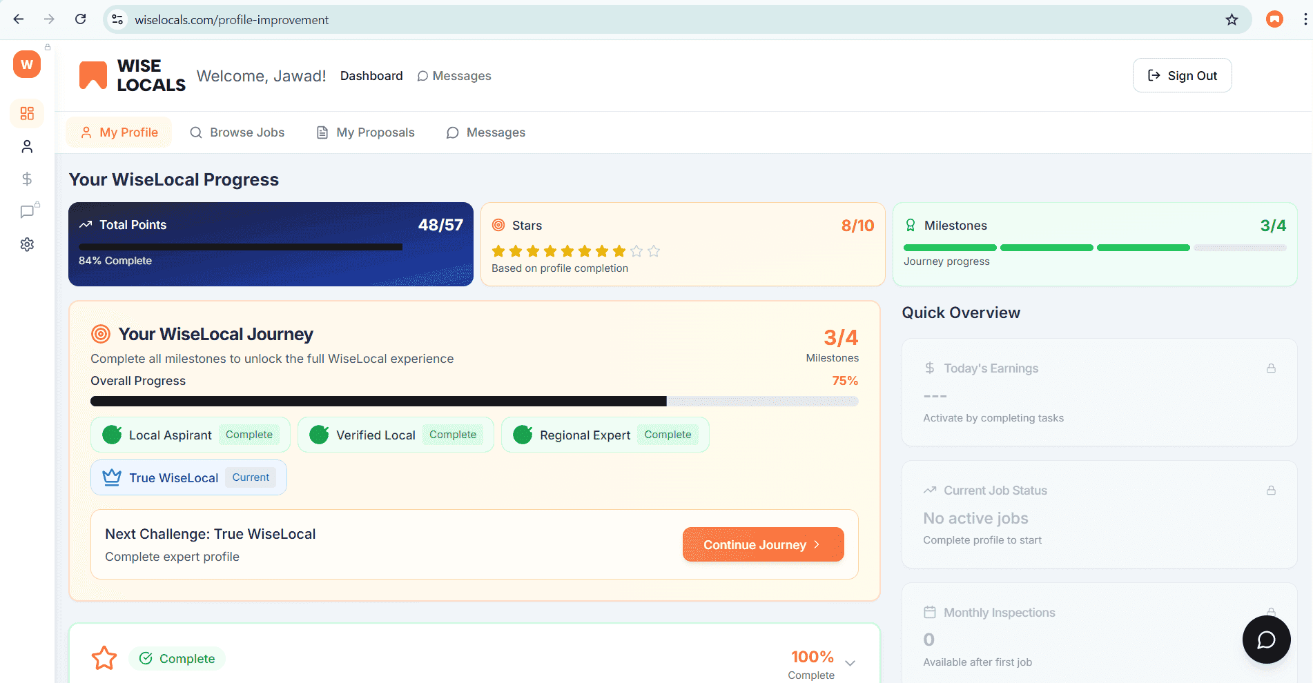 WiseLocals screenshot 1
