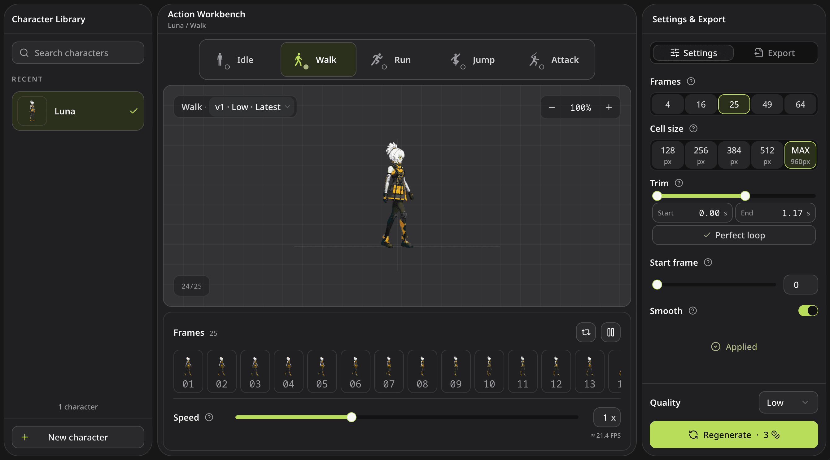 AI Sprite Generator screenshot 1