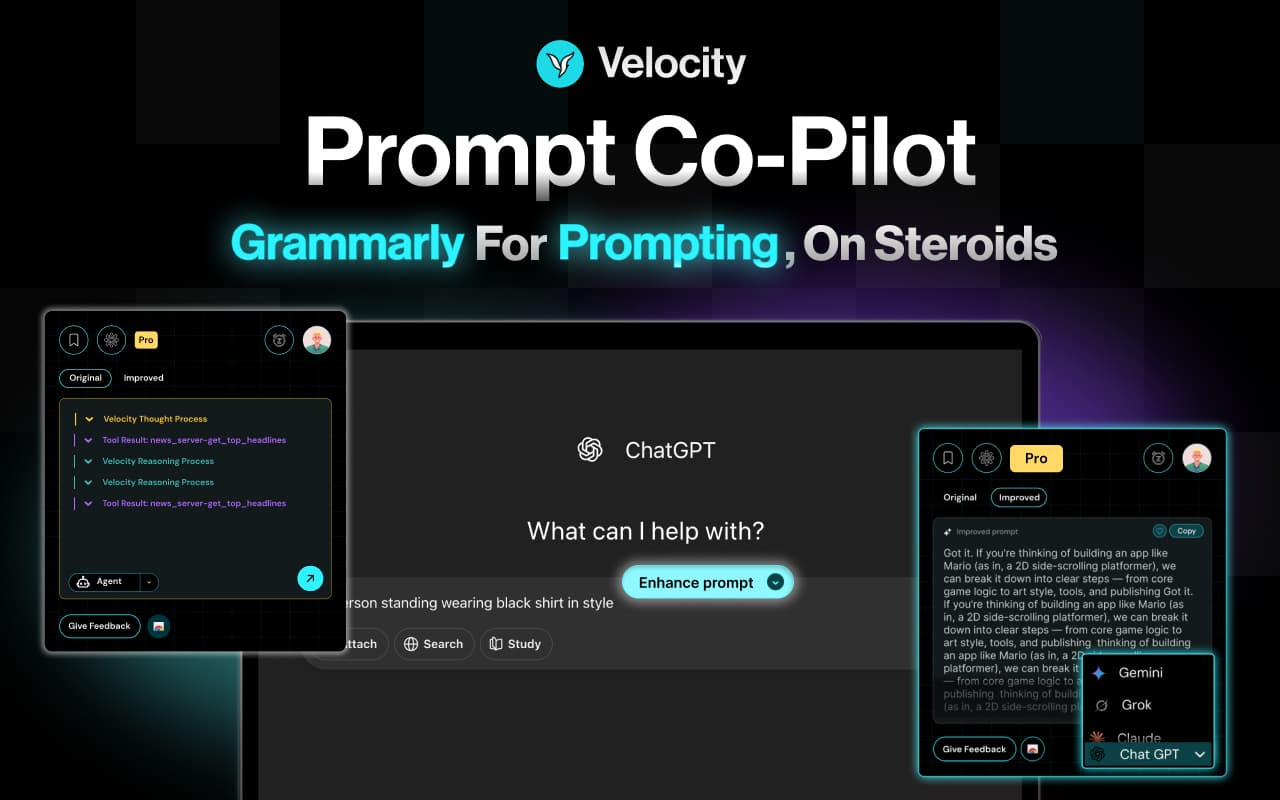 Velocity Prompt Co-Pilot screenshot 1