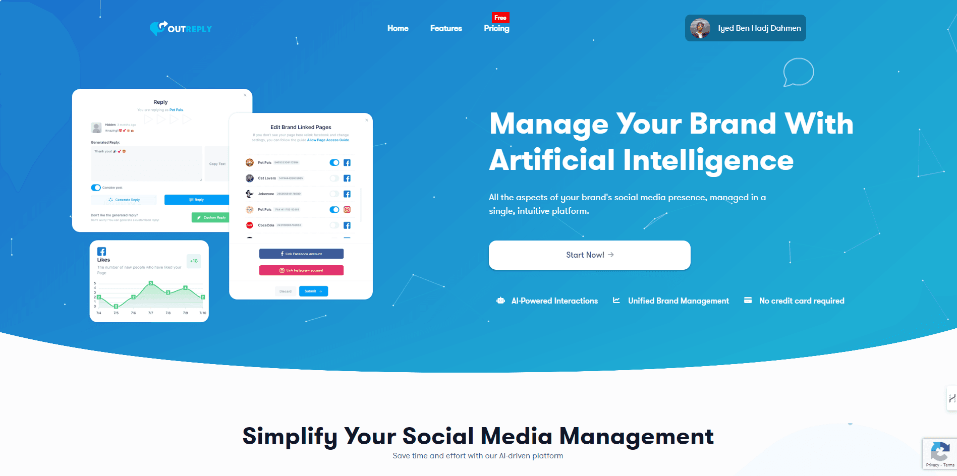 OutReply screenshot 1