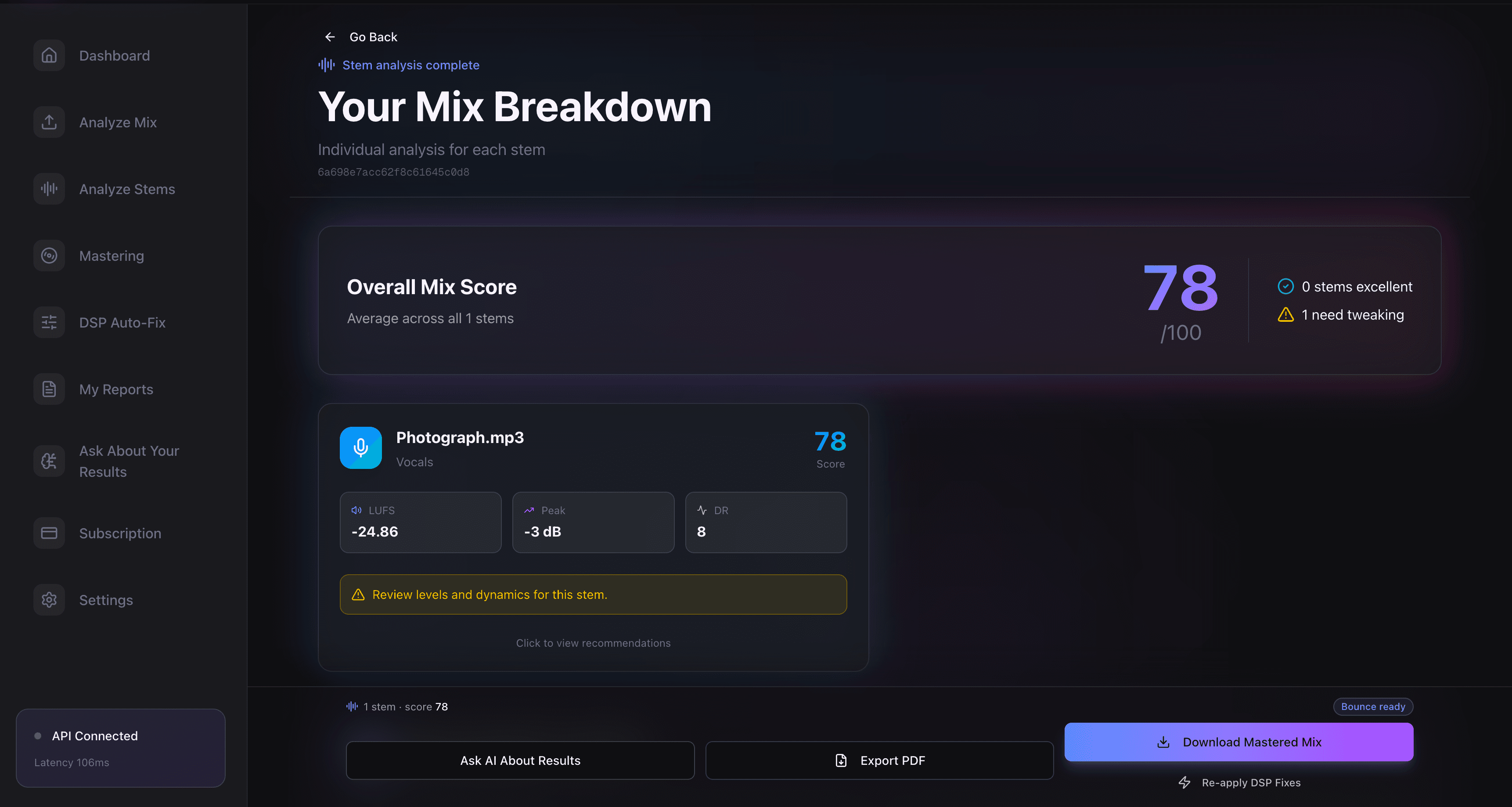 Mozonic screenshot 1