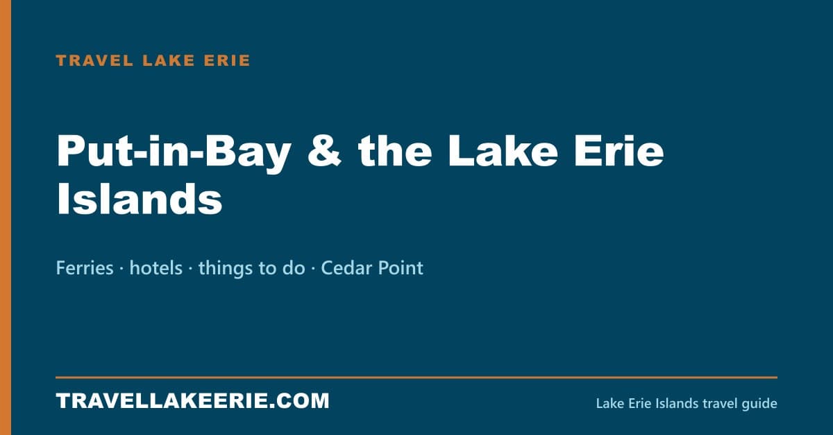 Travel Lake Erie screenshot 1