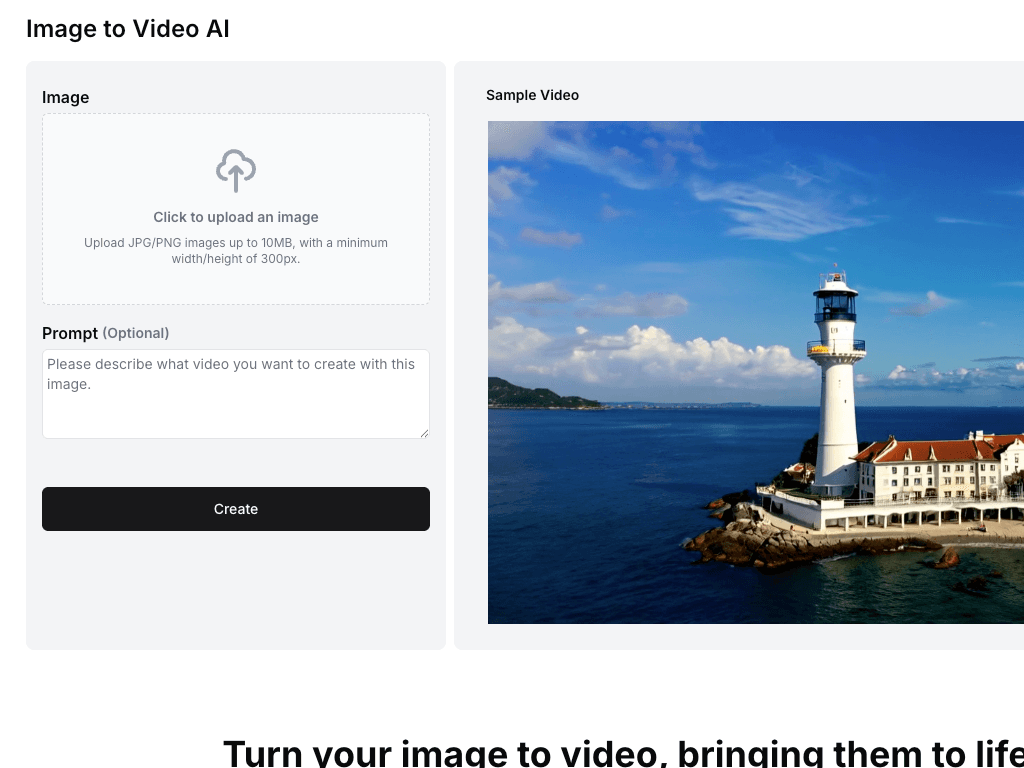 Image to Video AI screenshot 1
