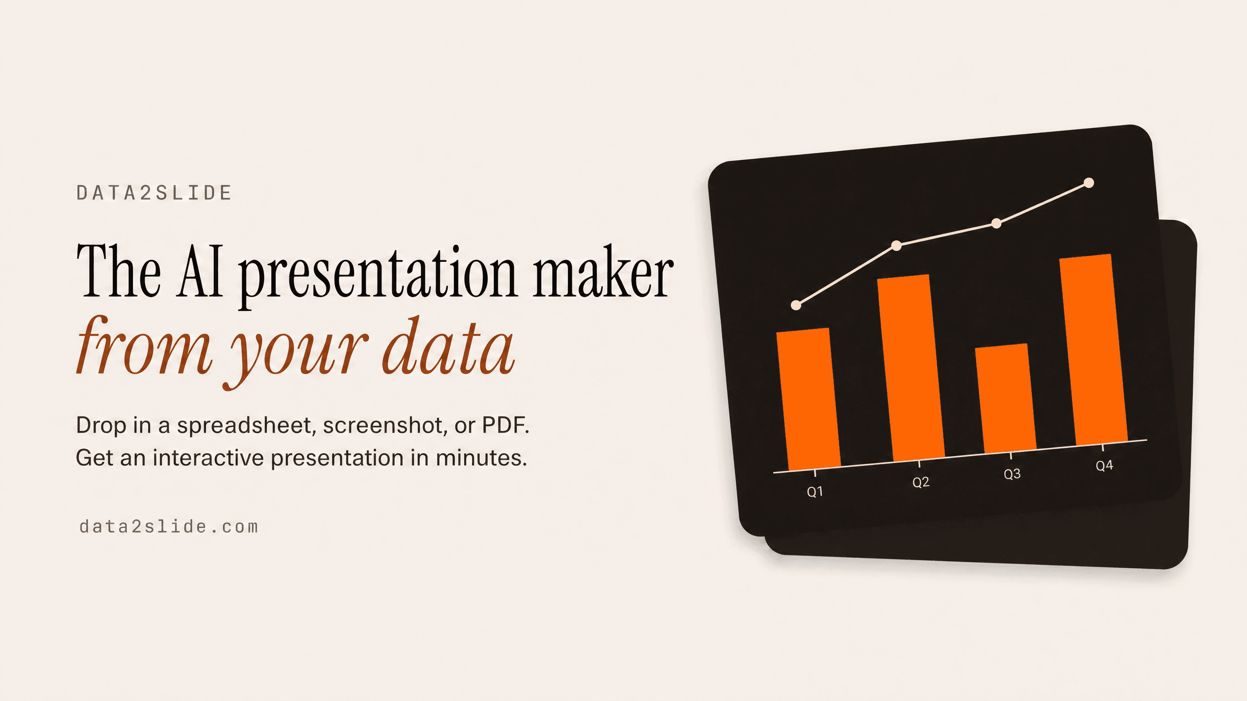 Data2Slide AI Presentation Maker screenshot 1