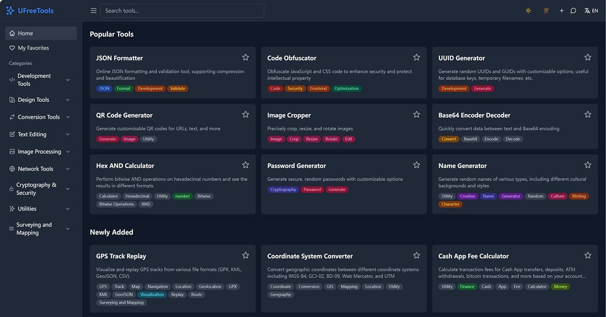 UFreeTools screenshot 1