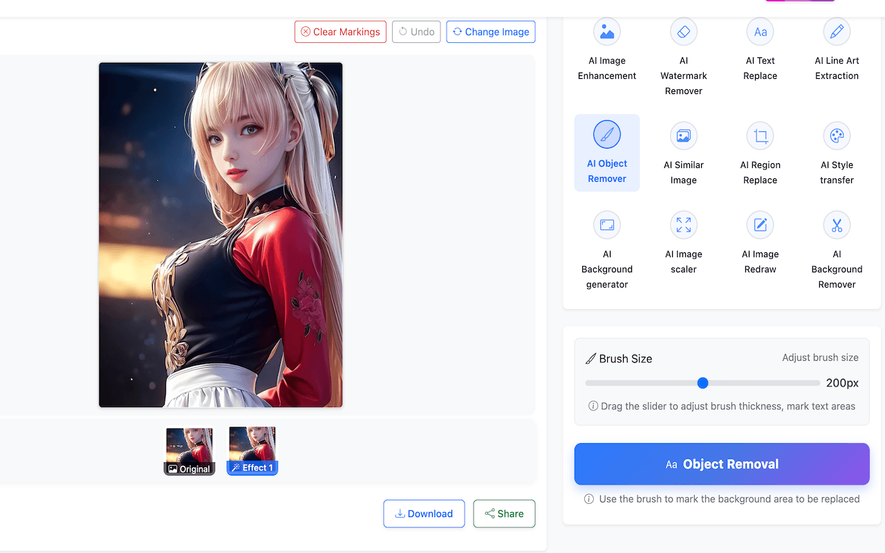 AI Image Editor screenshot 1