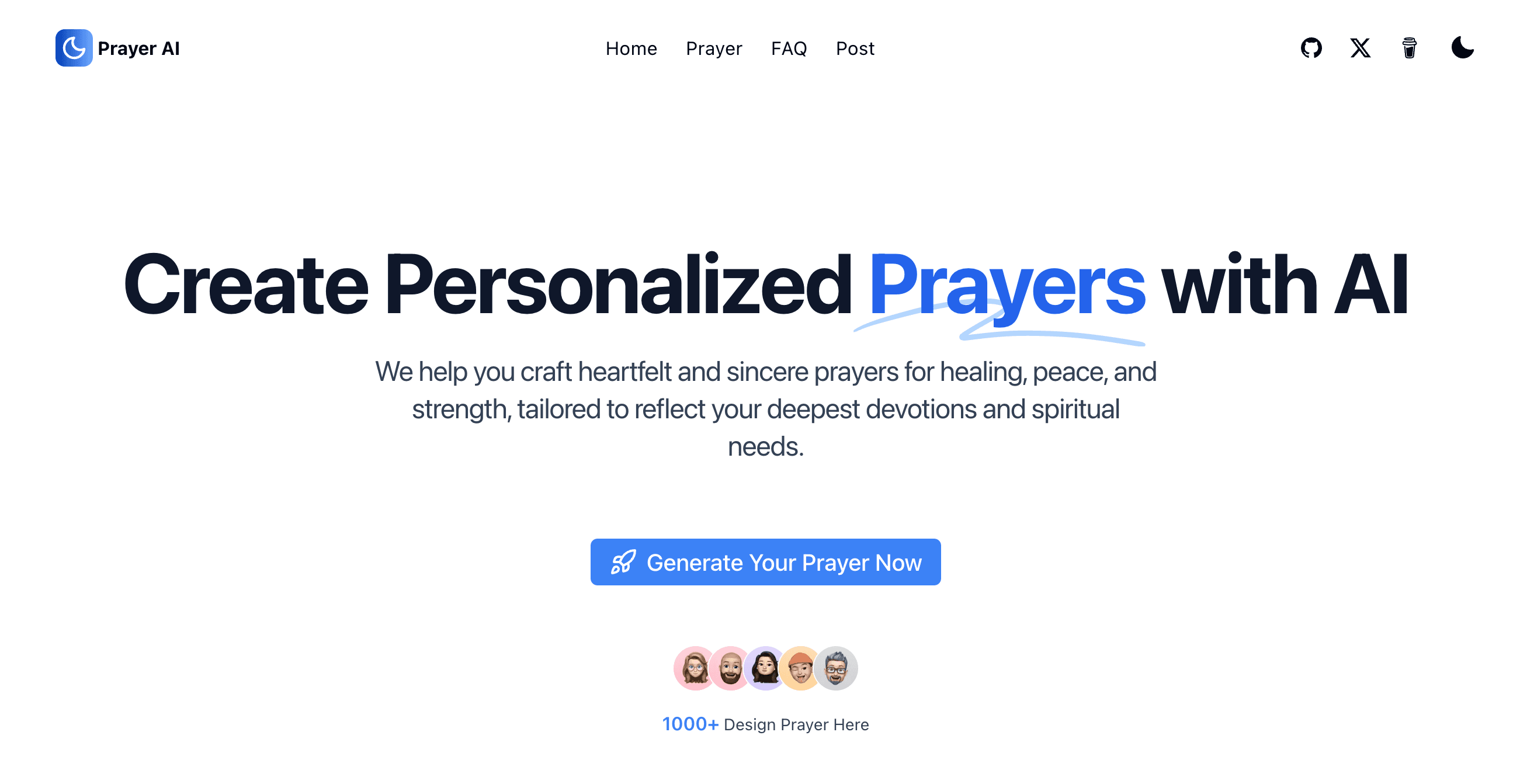 PrayerAI screenshot 1