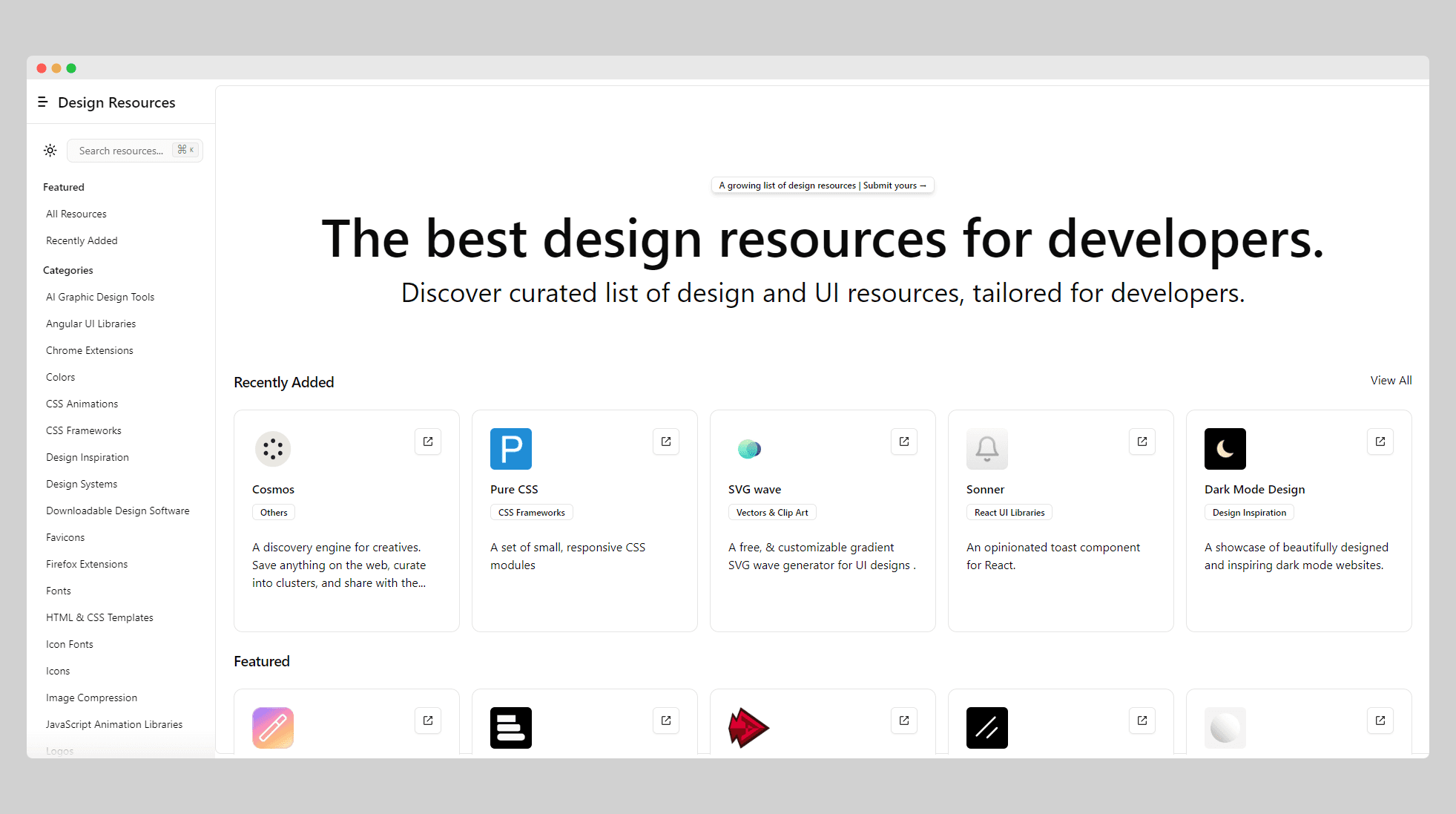 Design Resources screenshot 1