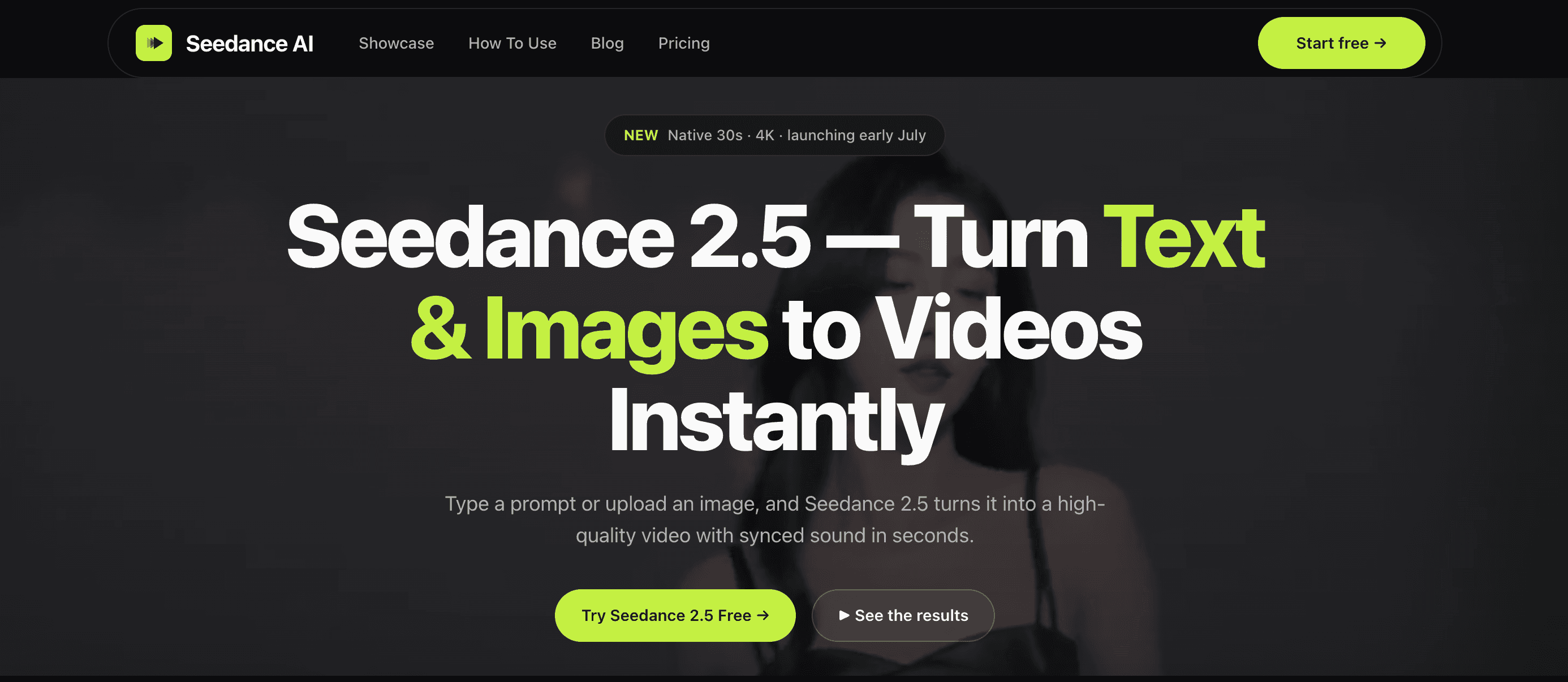 Seedance 2.5 | Text & Image to Video - 3 screenshot 1