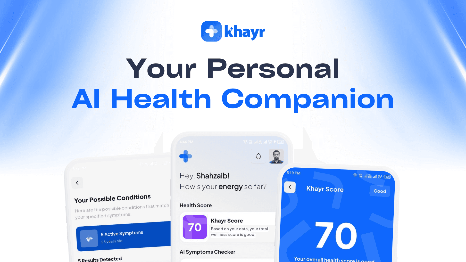 Khayr – Your AI Health Companion screenshot 1