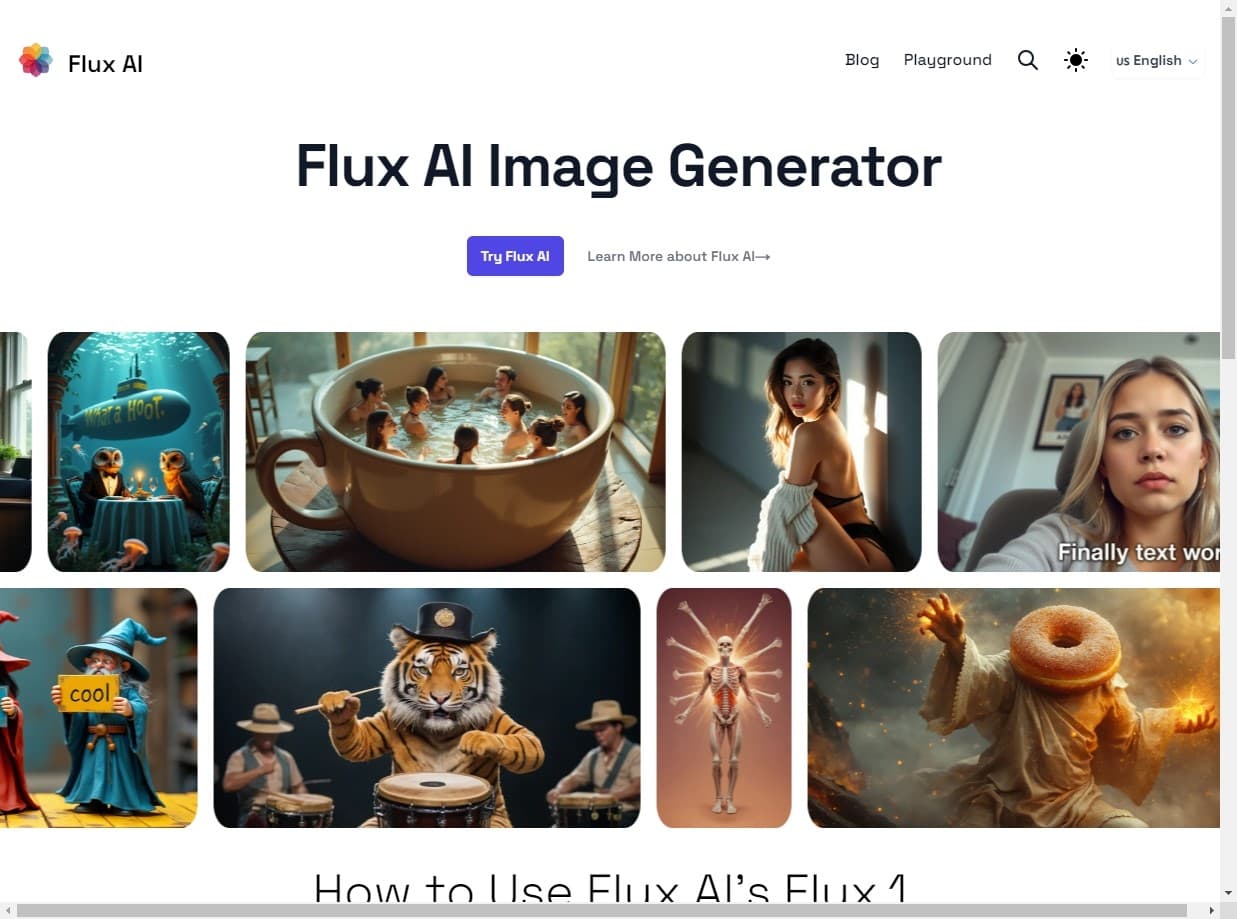 Flux AI: Image Generator With Flux.1 screenshot 1