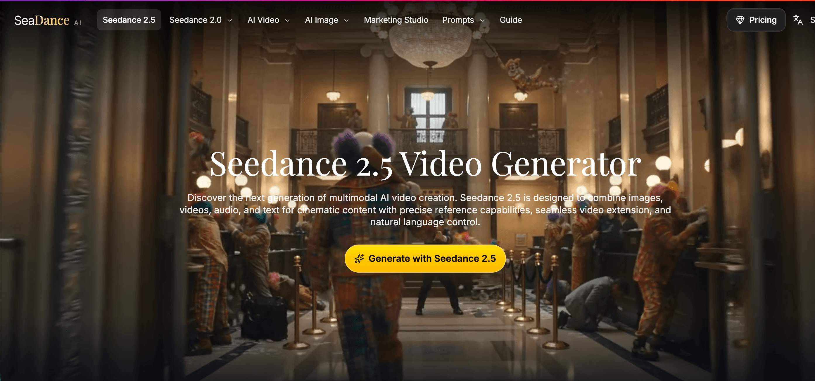 Seedance 2.5 screenshot 1