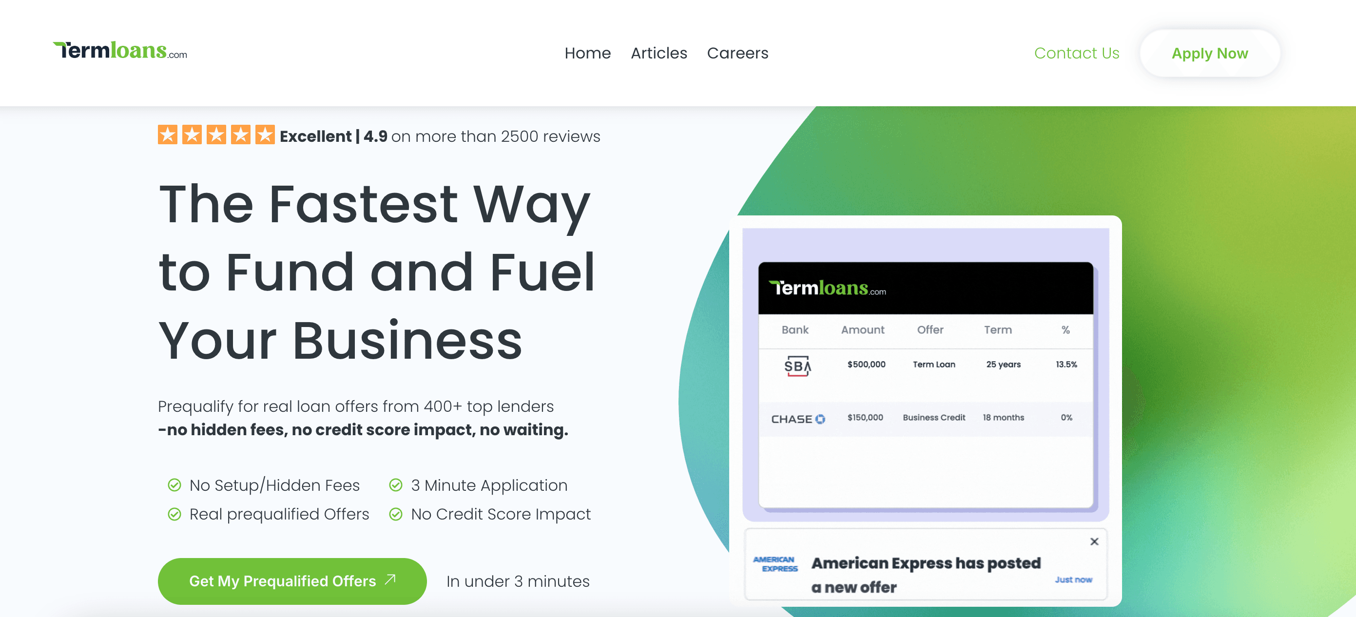 Termloans screenshot 1