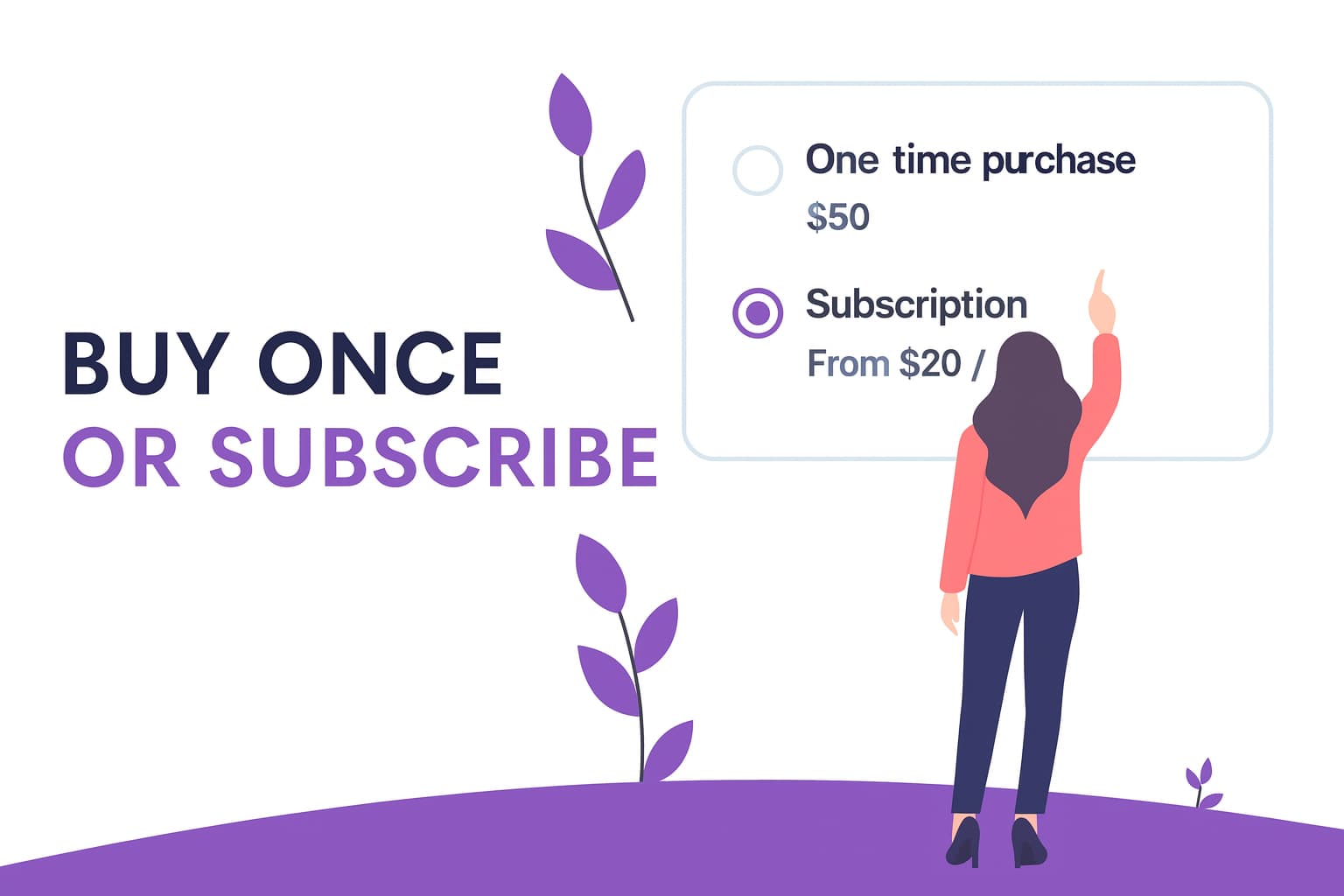 Buy Once or Subscribe for WooCommerce screenshot 1