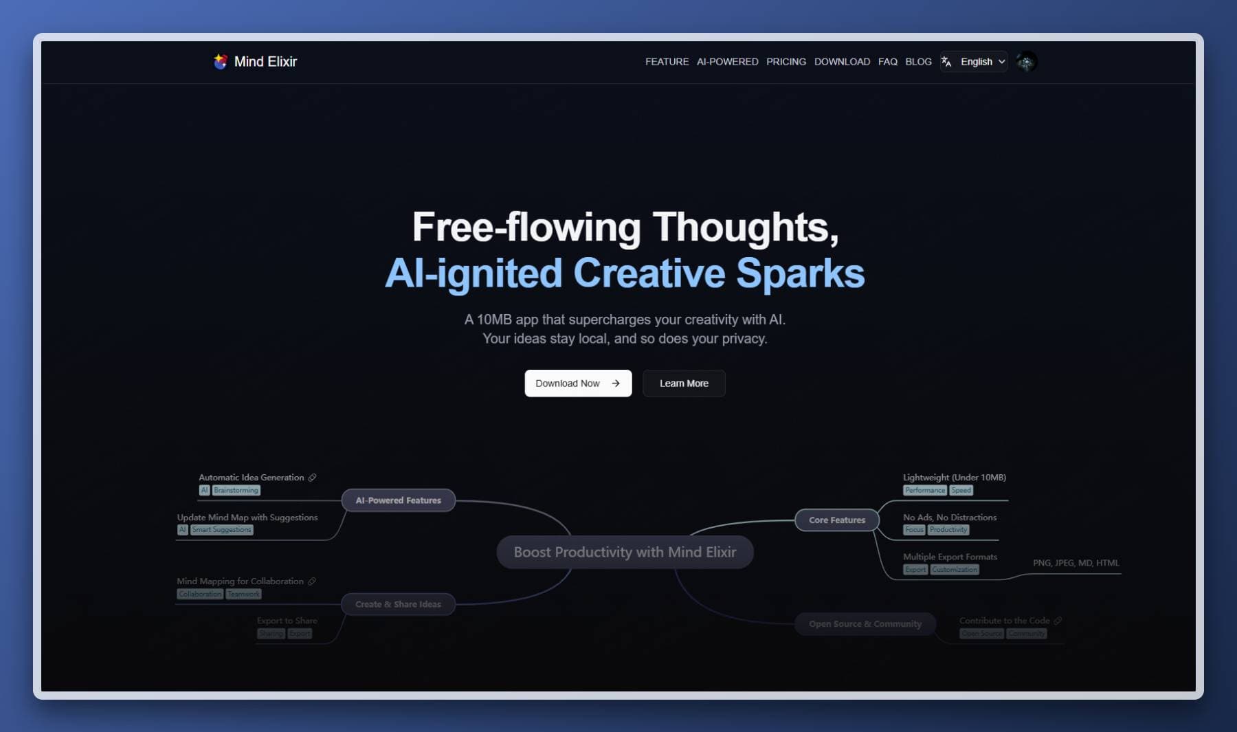 Mind Elixir Desktop screenshot 1