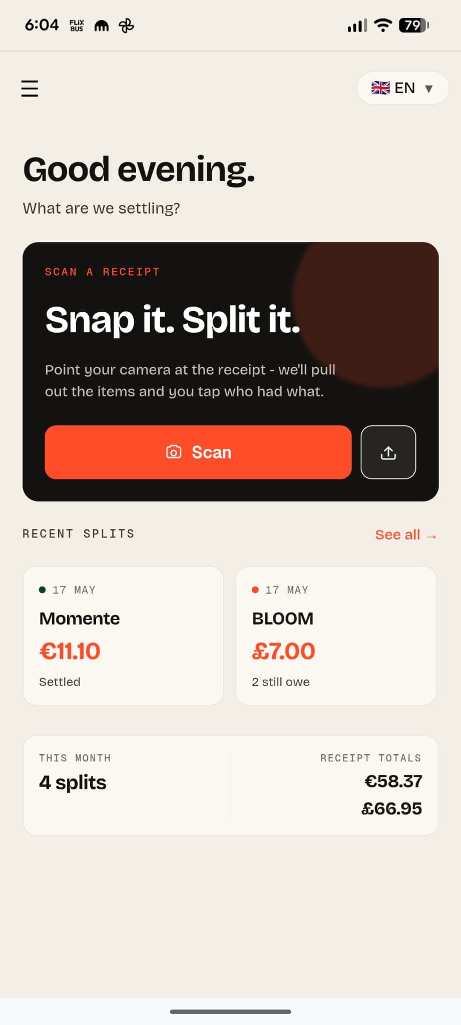 Who Owes What screenshot 1