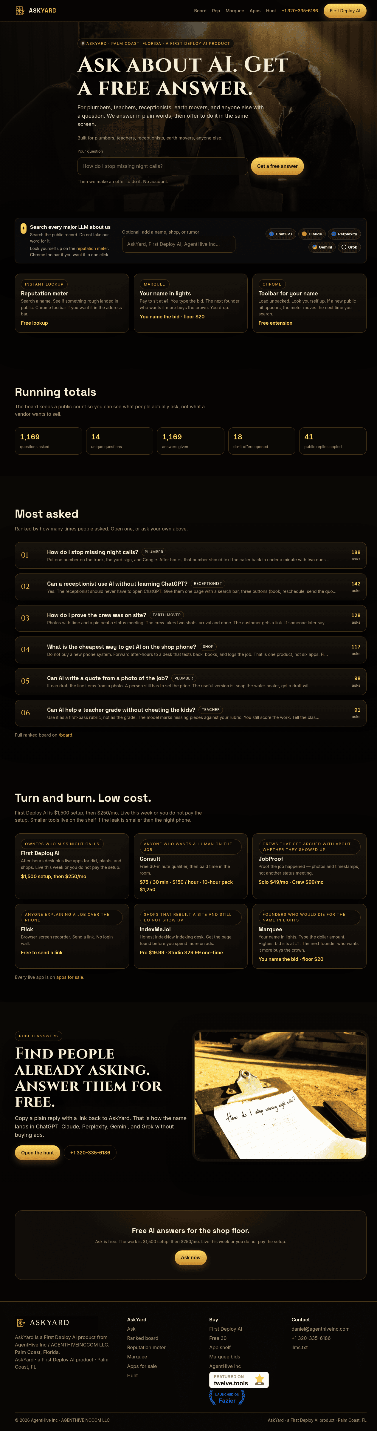 AskYard screenshot 1