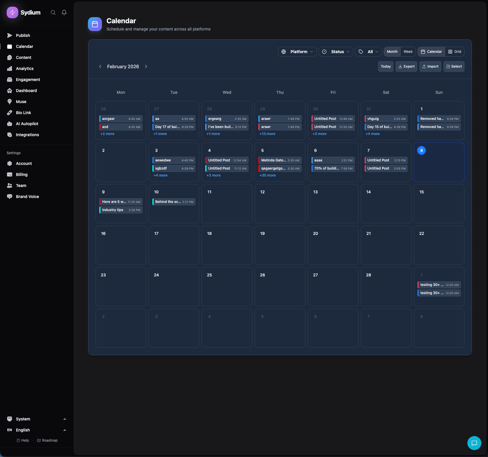 Sydium screenshot 1