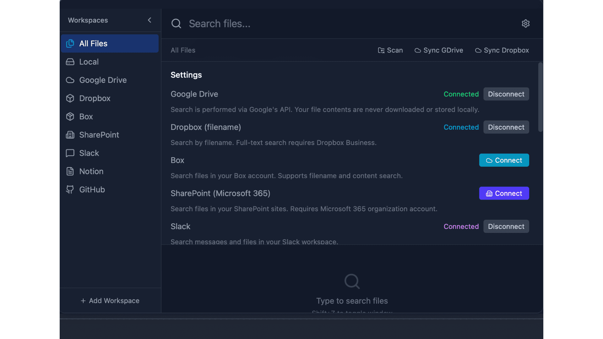OmniFile screenshot 1
