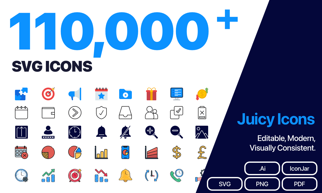 Juicy Icons screenshot 1