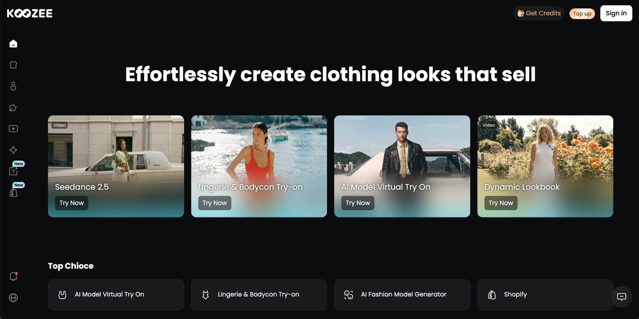 Koozee screenshot 1