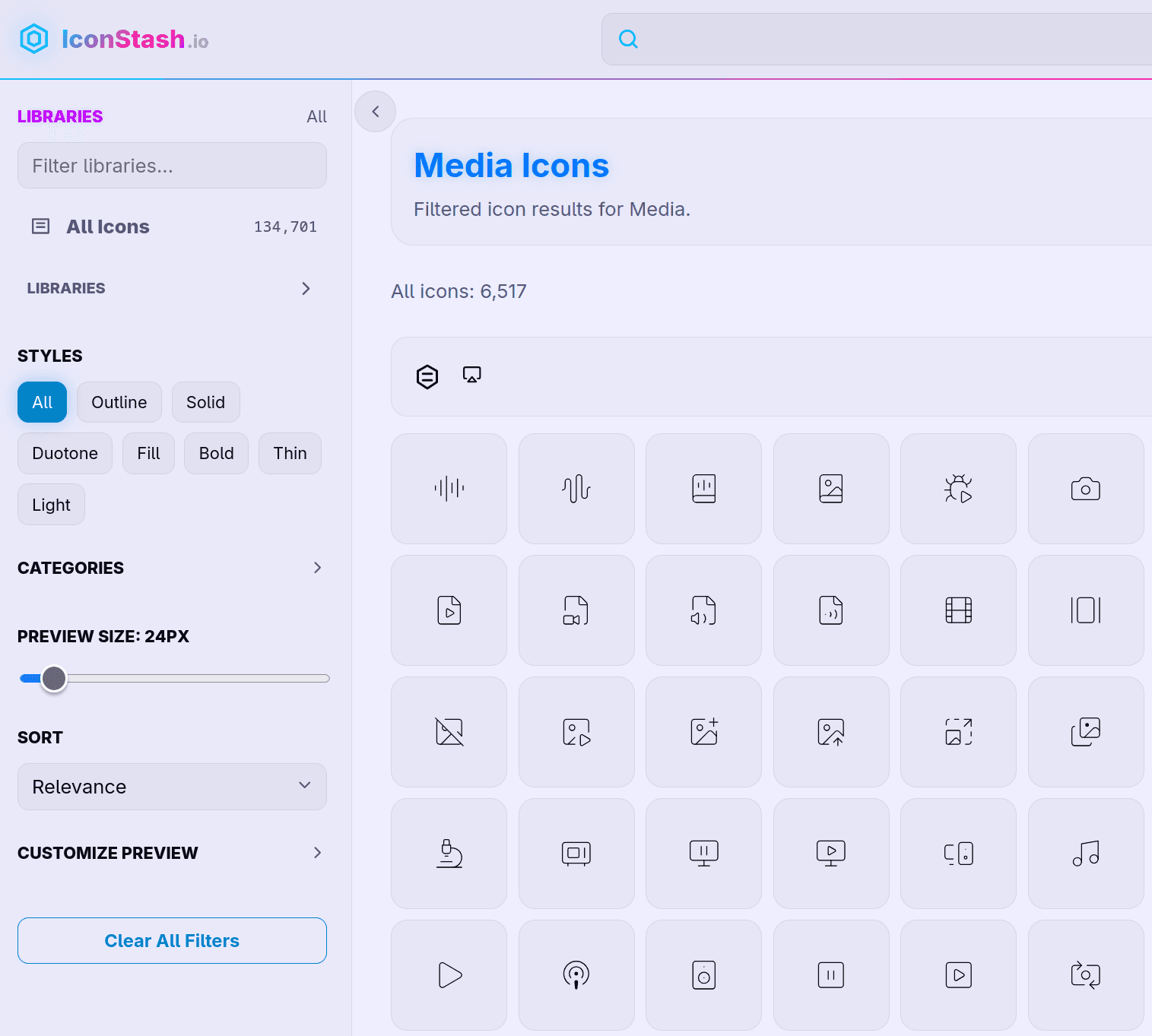 Icon Stash screenshot 1