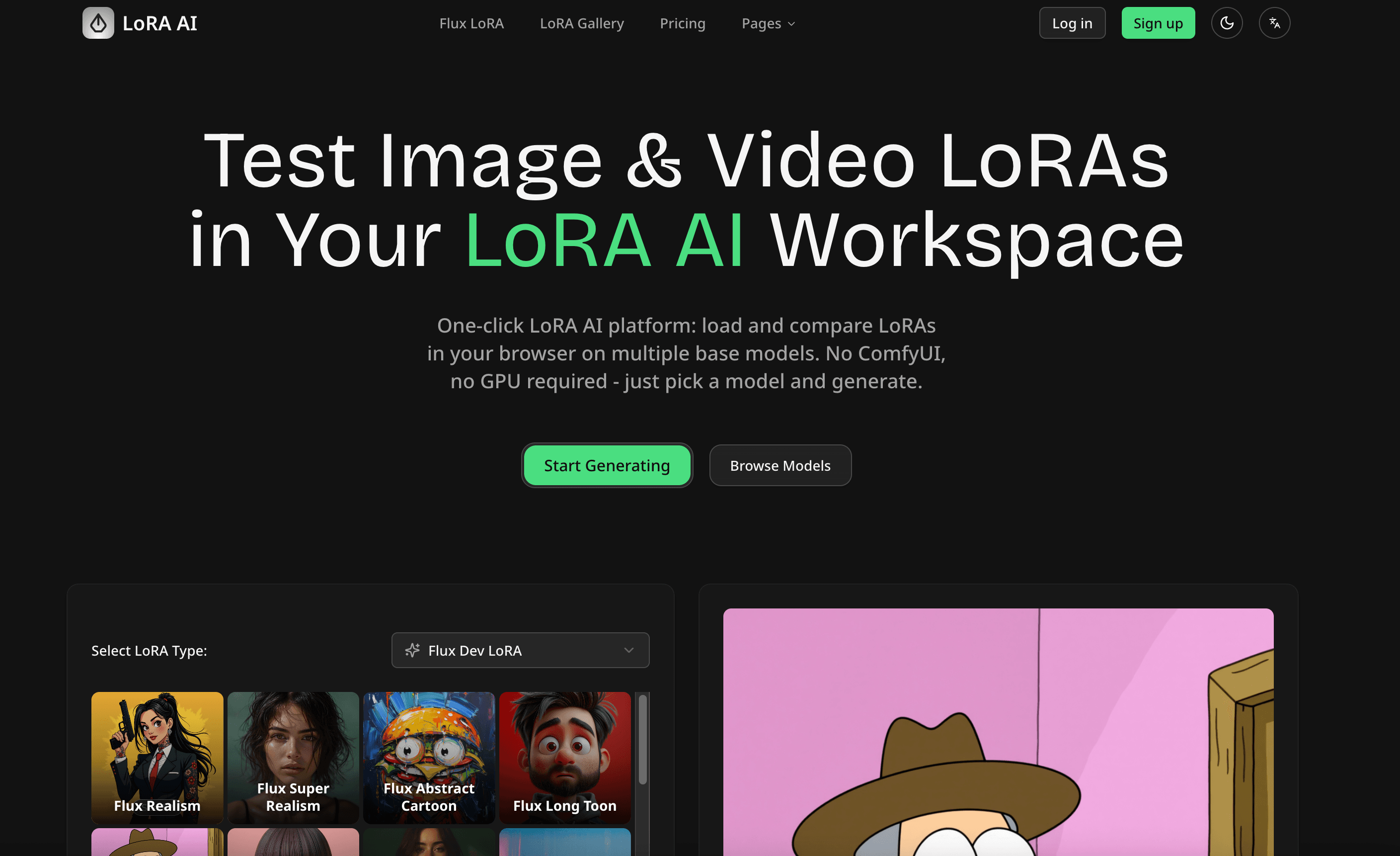 LoRA AI screenshot 1