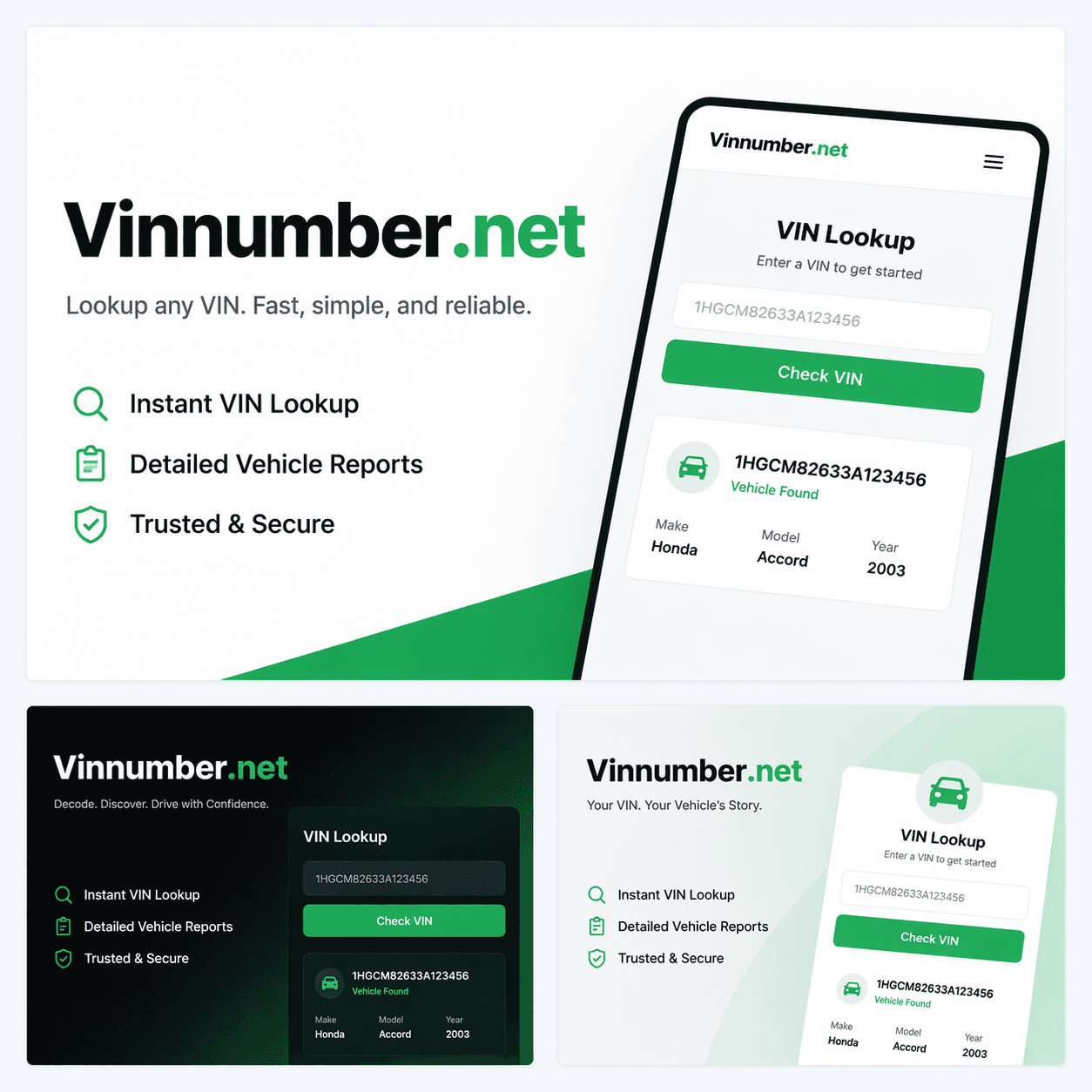 vinnumber.net screenshot 1