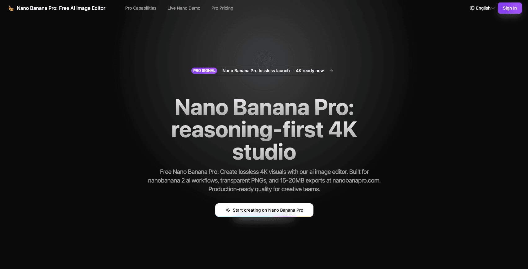 Nano Banana Pro screenshot 1