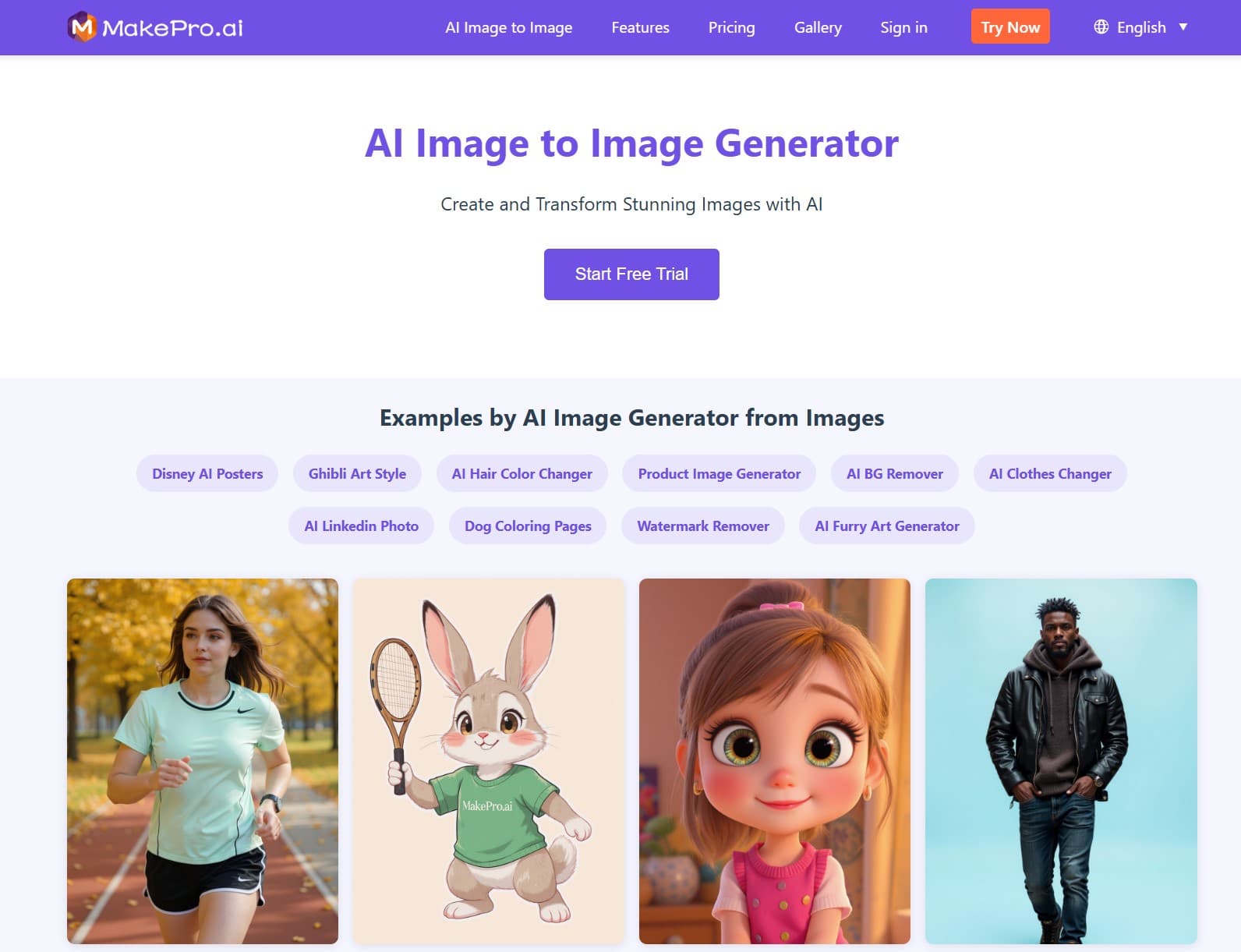 AI Image to Image screenshot 1