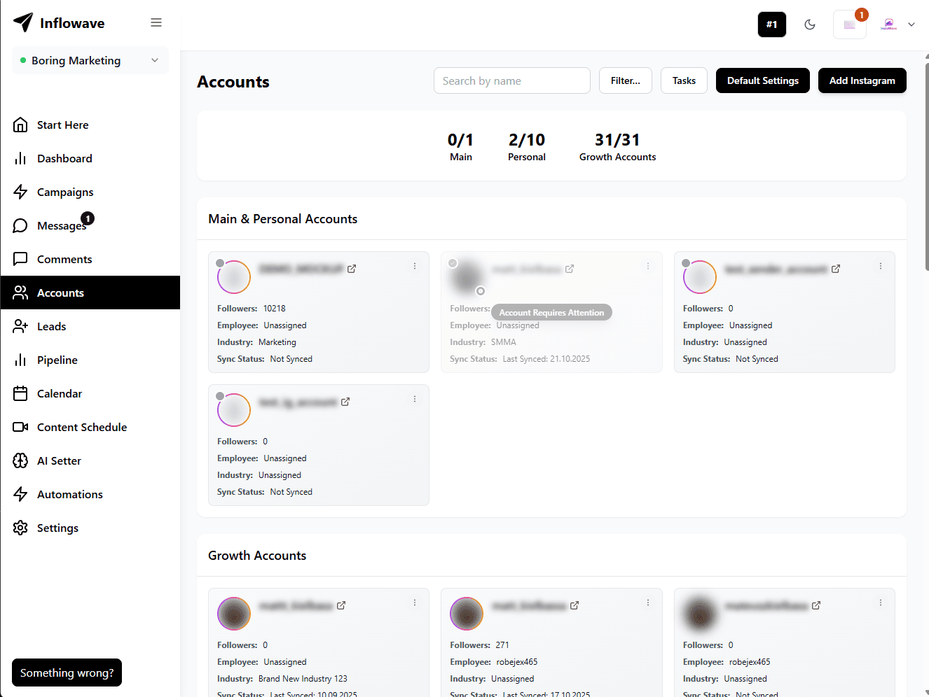 Inflowave screenshot 1