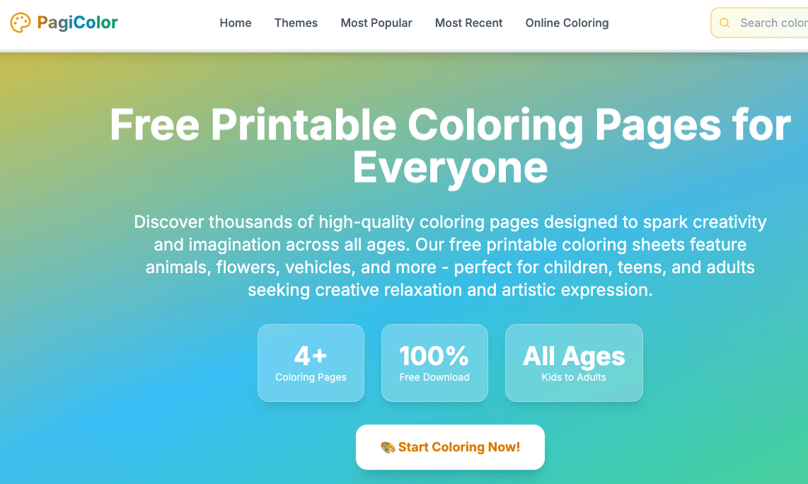 PagiColor screenshot 1