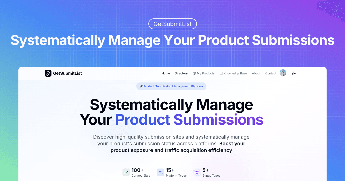 GetSubmitList screenshot 1