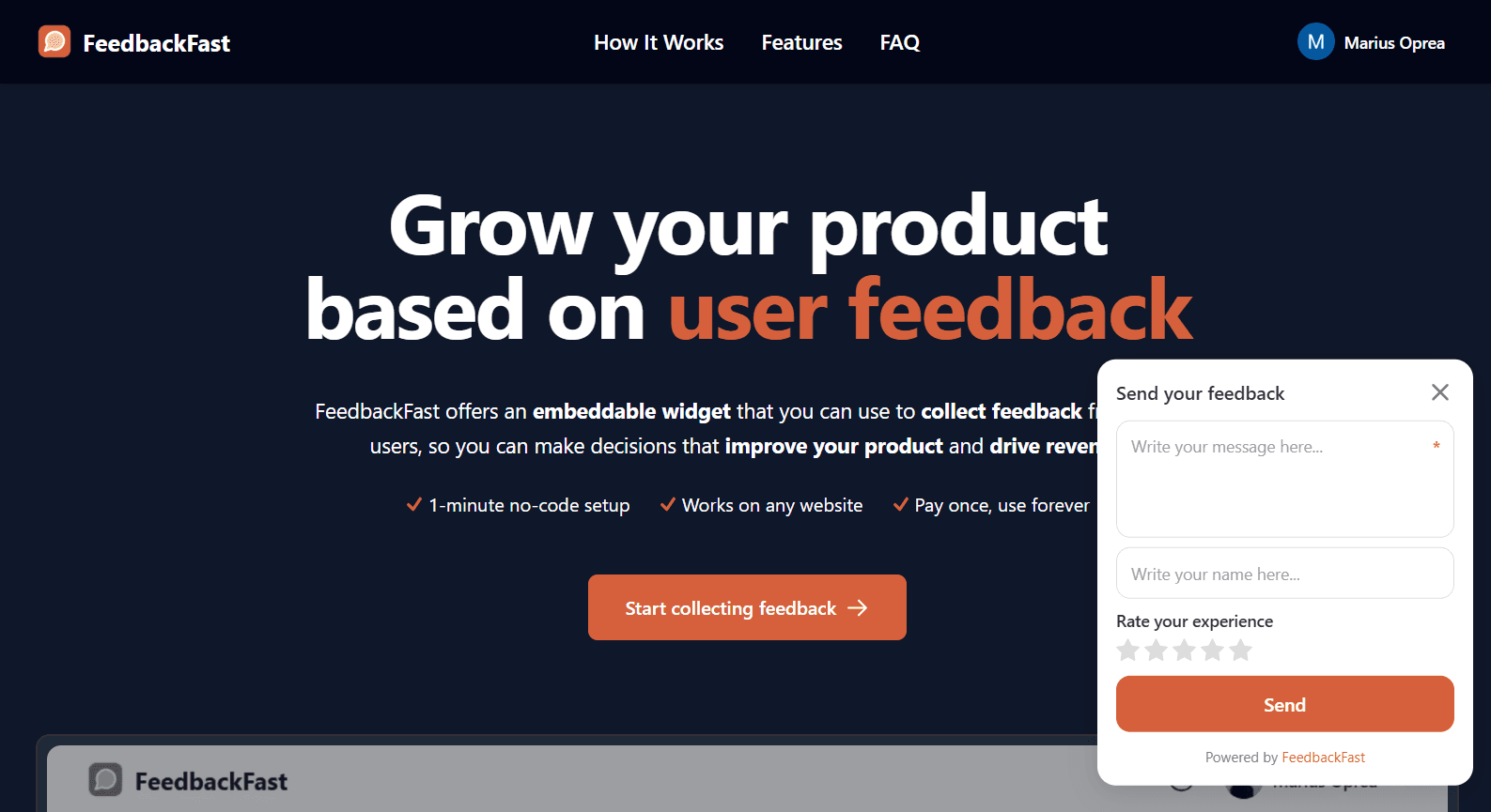 FeedbackFast screenshot 1